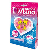 Набор для мыловарения Счастливое мыло Жирафики Фантазер 982604